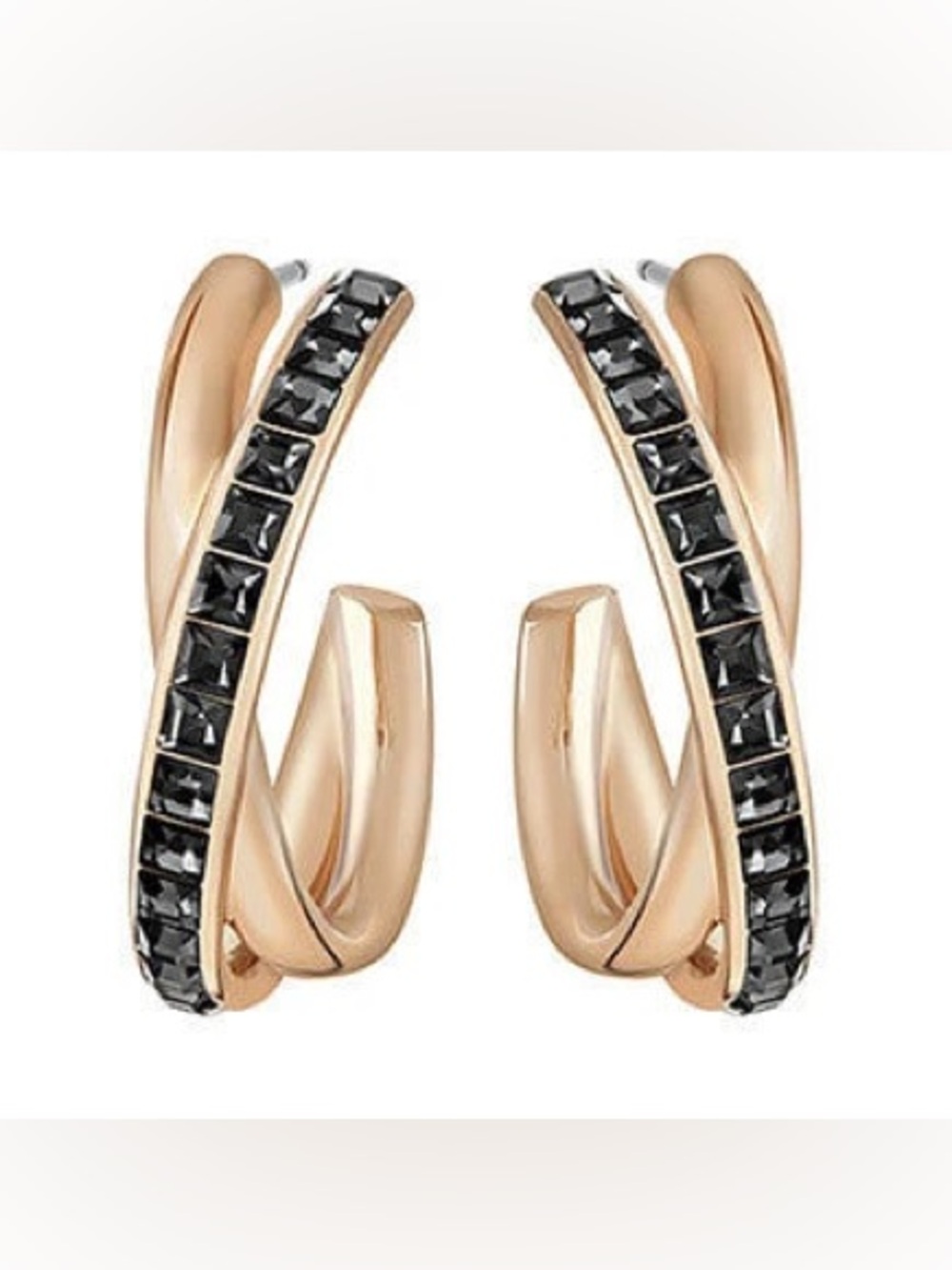 Swarovski Dynamic Hoop Earrings Clip-on!!
#5143422